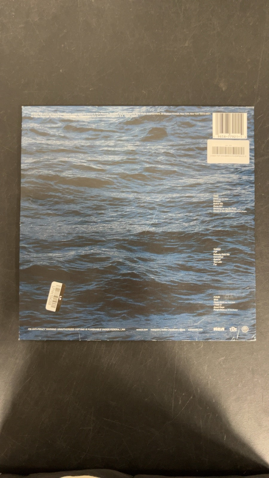 BACK - SZA - SOS LE Vinyl USED NOT TESTED