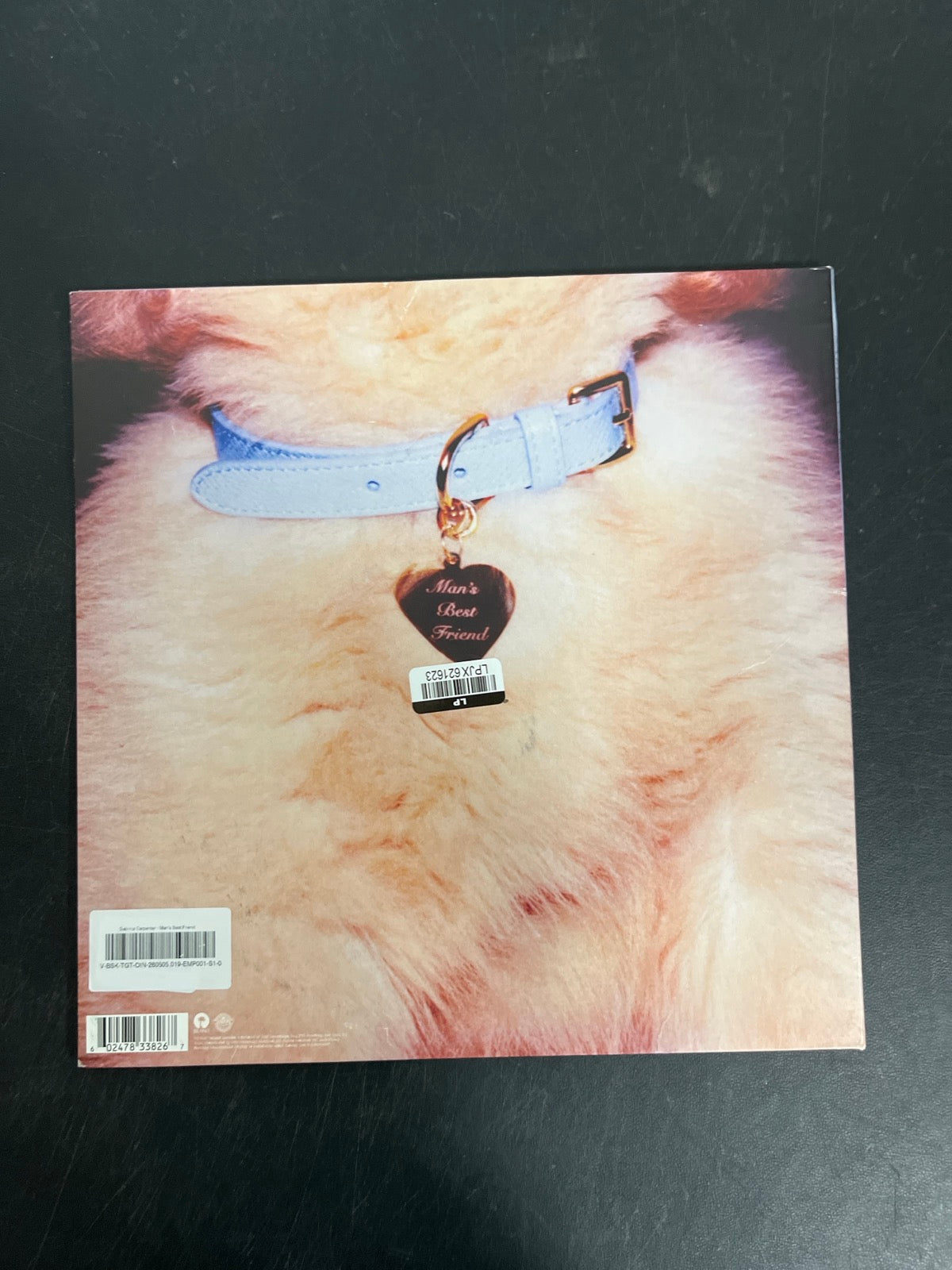 BACK - Sabrina Carpenter - Man's Best Friend LE White Vinyl USED NOT TESTED