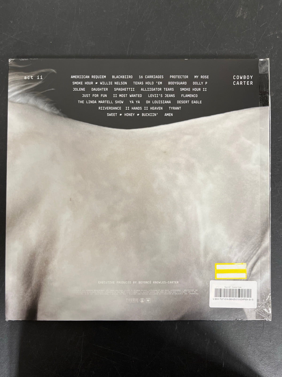 BACK - Beyoncé - Cowboy Carter LE Vinyl USED NOT TESTED