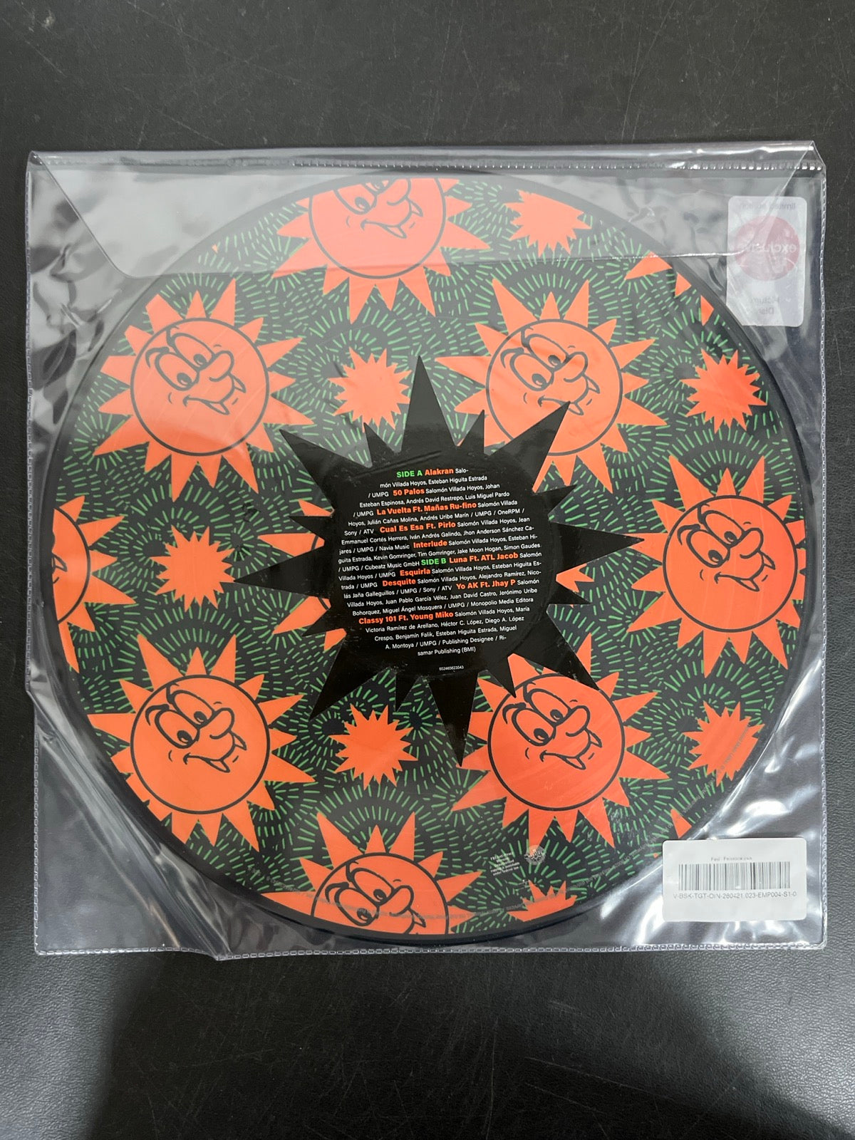 BACK - Feid - Ferxxocalipsis LE Picture Disc Vinyl USED NOT TESTED