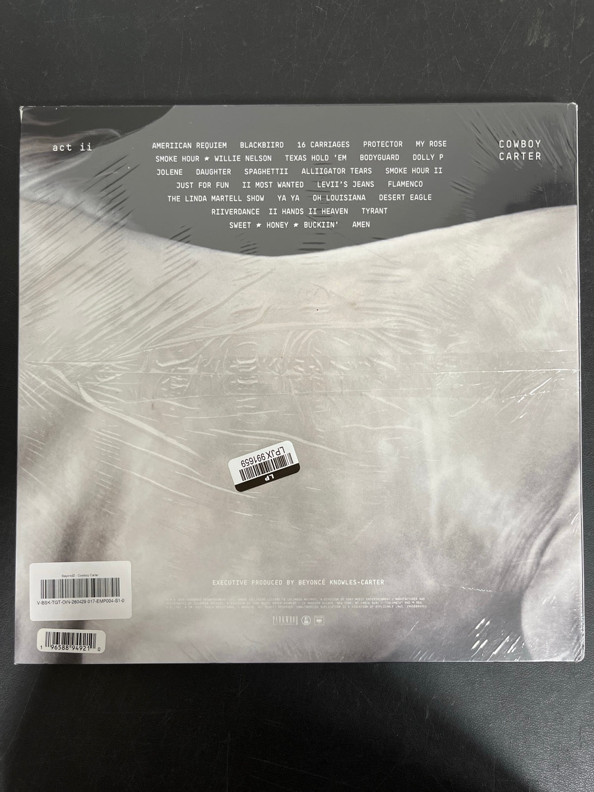 BACK - Beyoncé - Cowboy Carter LE Vinyl USED NOT TESTED