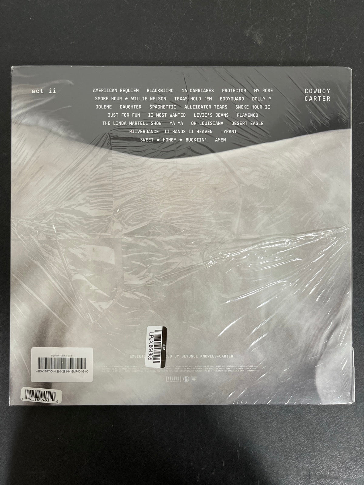 BACK - Beyoncé - Cowboy Carter LE Vinyl USED NOT TESTED