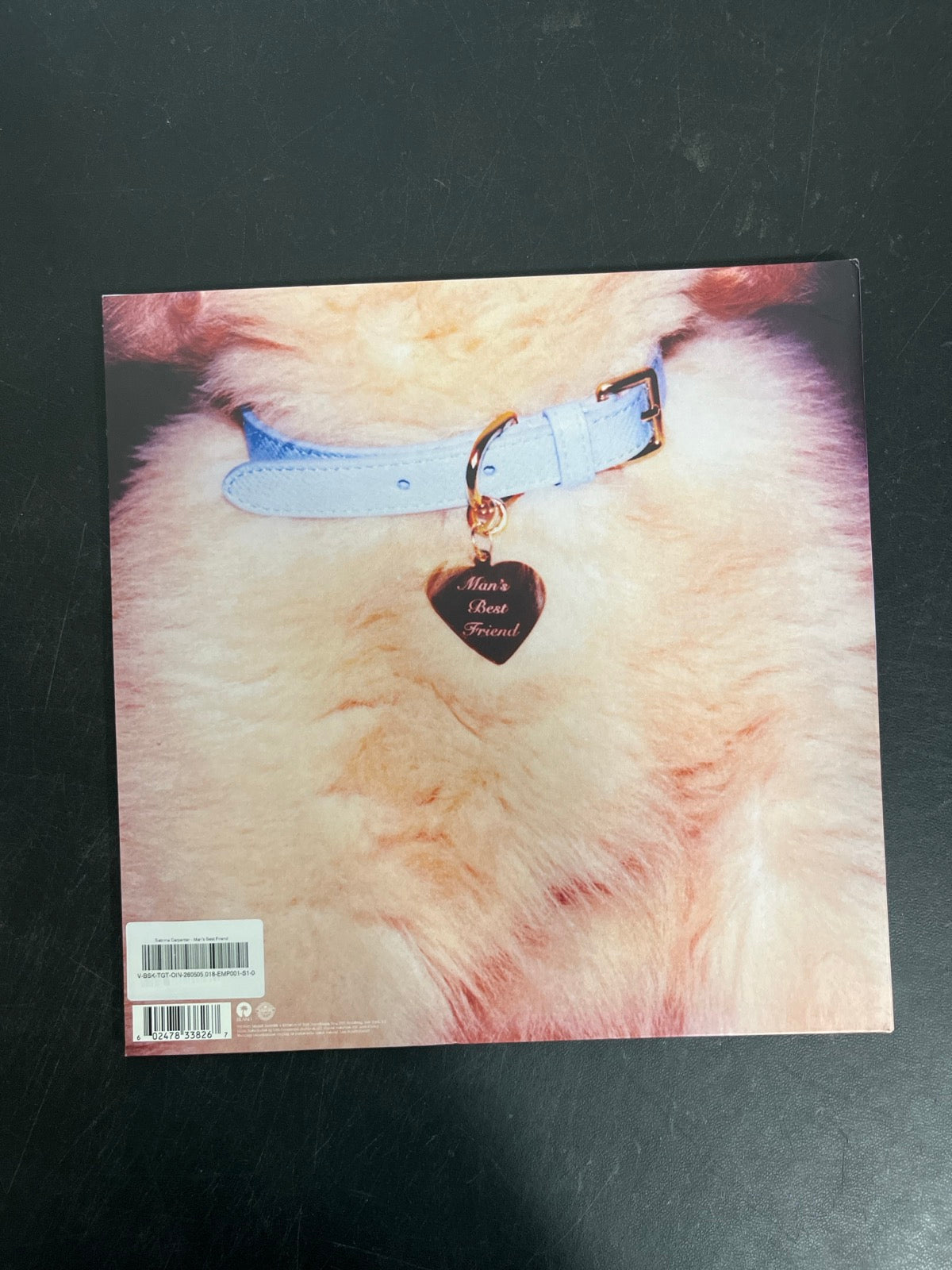 BACK - Sabrina Carpenter - Man's Best Friend LE White Vinyl USED NOT TESTED