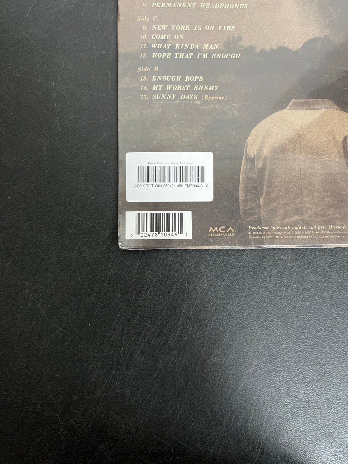 BACK_BL - Parker McCollum - Parker M... LE Caramel Cream Vinyl Vinyl USED NOT TESTED