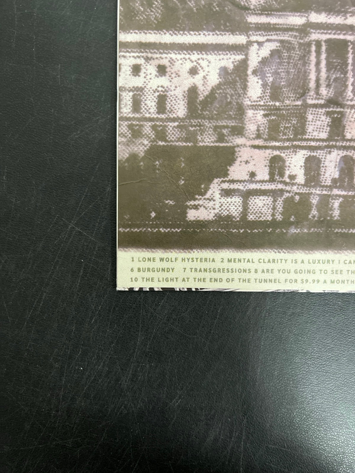 BACK_BL - $uicideboy$ - New World Depression Clear Vinyl USED NOT TESTED