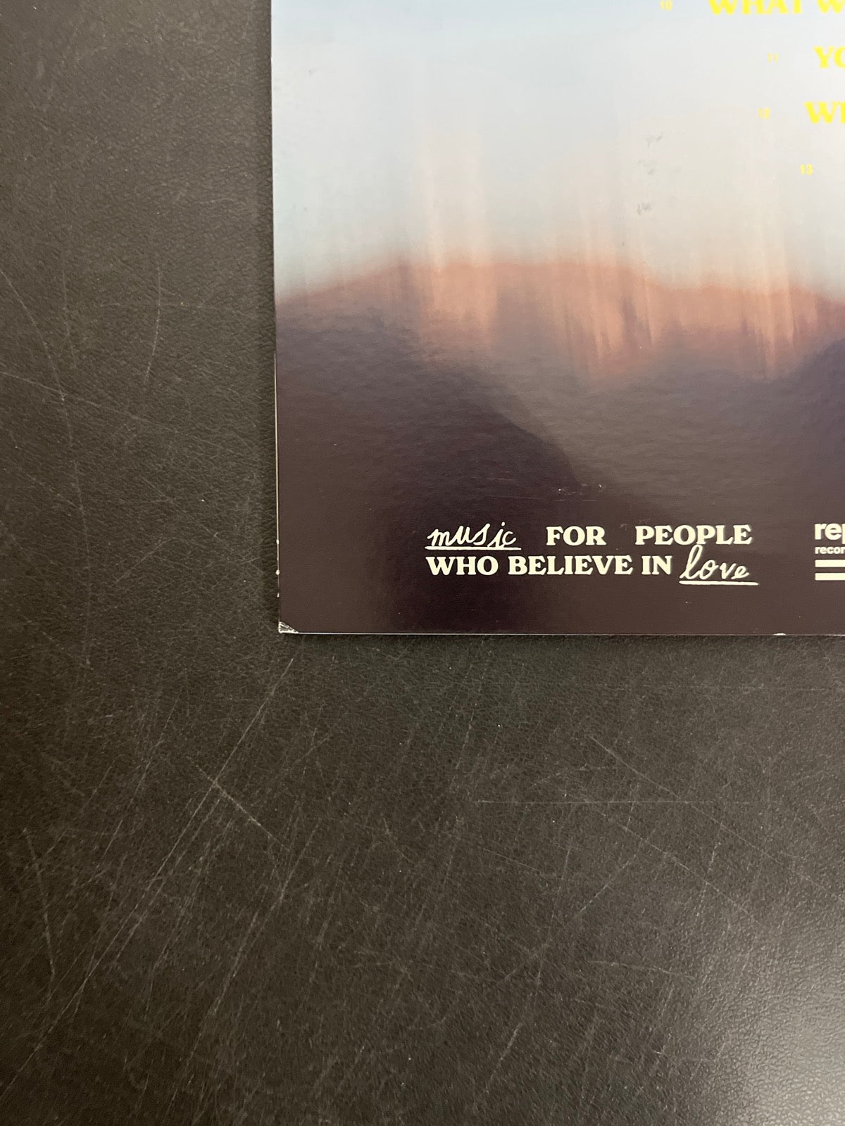 BACK_BL - Joe Jonas - Music for People Who ... Target Exclusive Blue Vinyl USED NOT TESTED