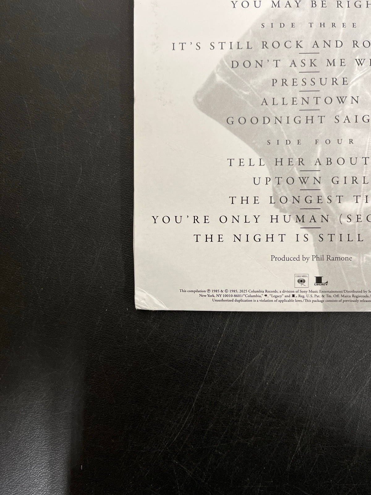 BACK_BL - Billy Joel - Greatest Hits, Volume I & II Black Vinyl USED NOT TESTED