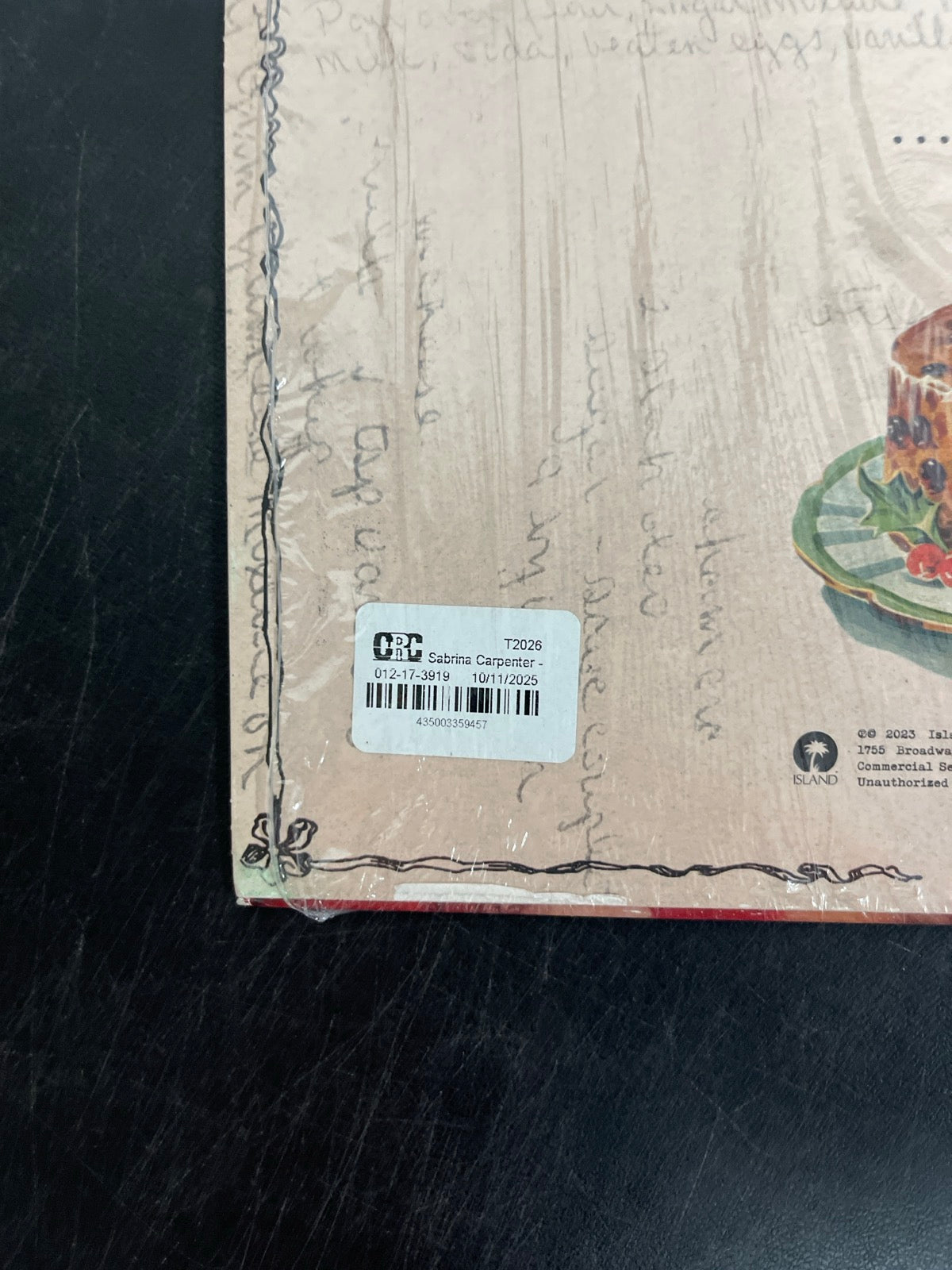 BACK_BL - Sabrina Carpenter - Fruitcake Reissue Green Vinyl USED NOT TESTED