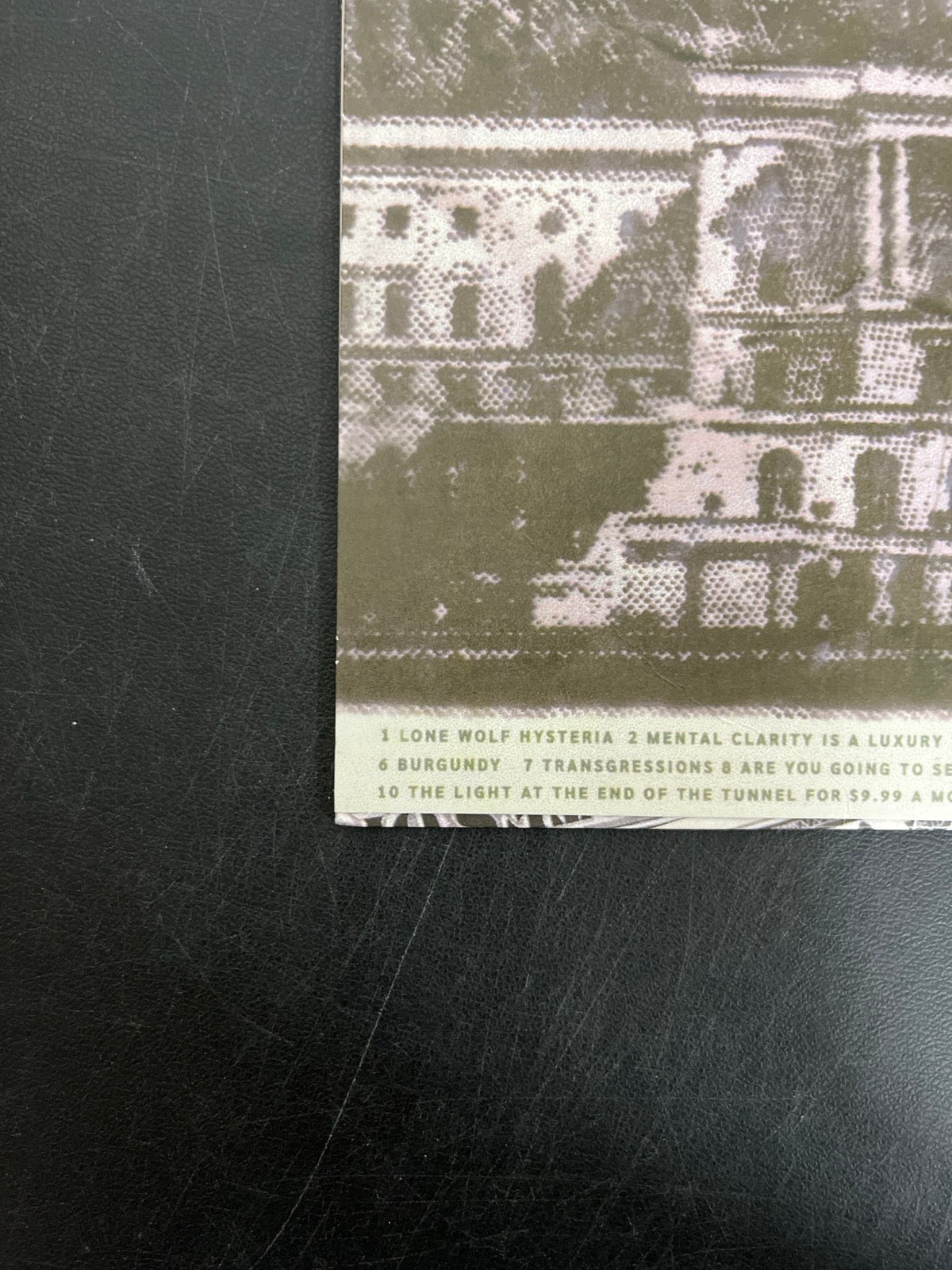 BACK_BL - $uicideboy$ - New World Depression Clear Vinyl USED NOT TESTED