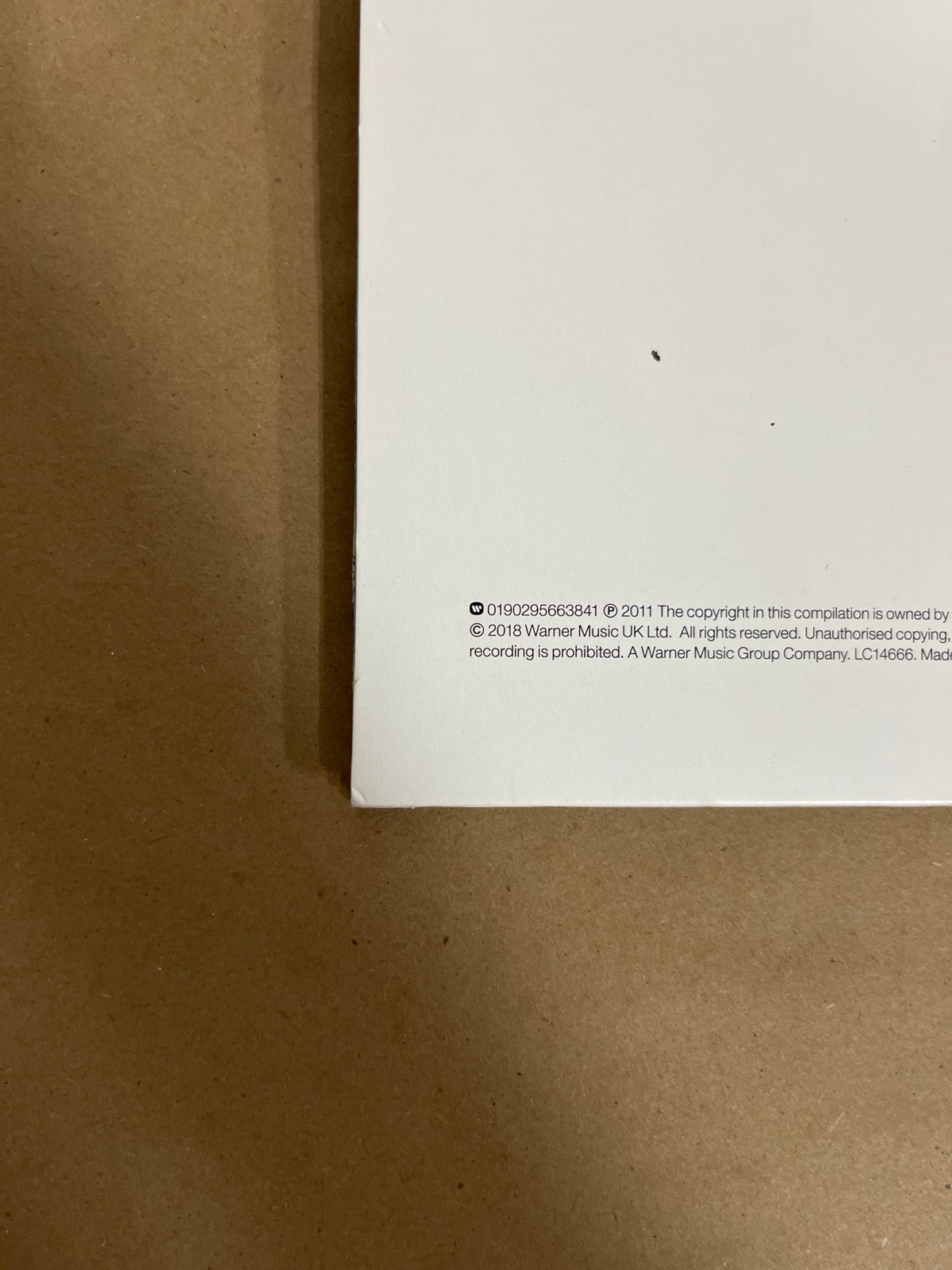 BACK_BL - New Order / Joy Division - Total: From Joy ... LE 180gm Vinyl USED NOT TESTED