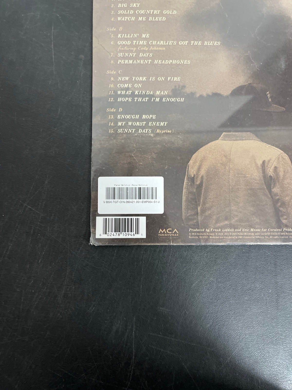 BACK_BL - Parker McCollum - Parker M... LE Caramel Cream Vinyl Vinyl USED NOT TESTED