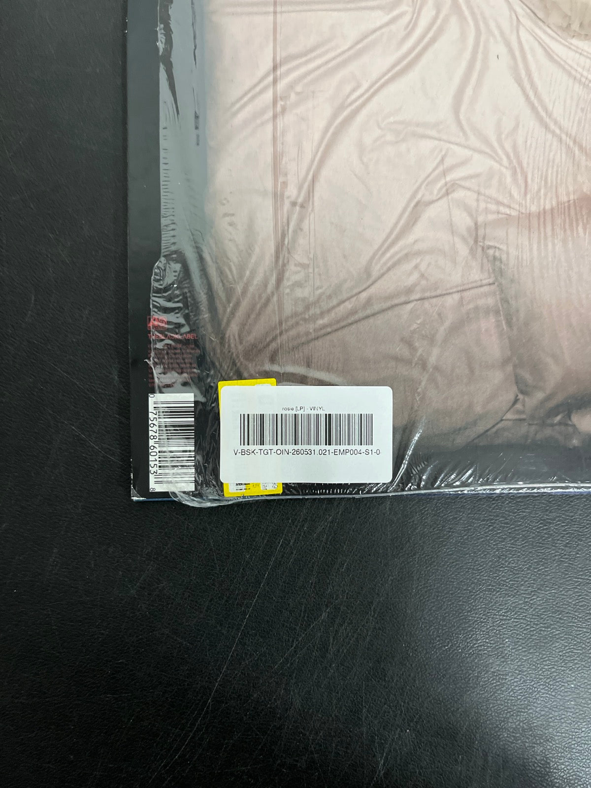 BACK_BL - Rosé - Rosie LE Clear Vinyl USED NOT TESTED