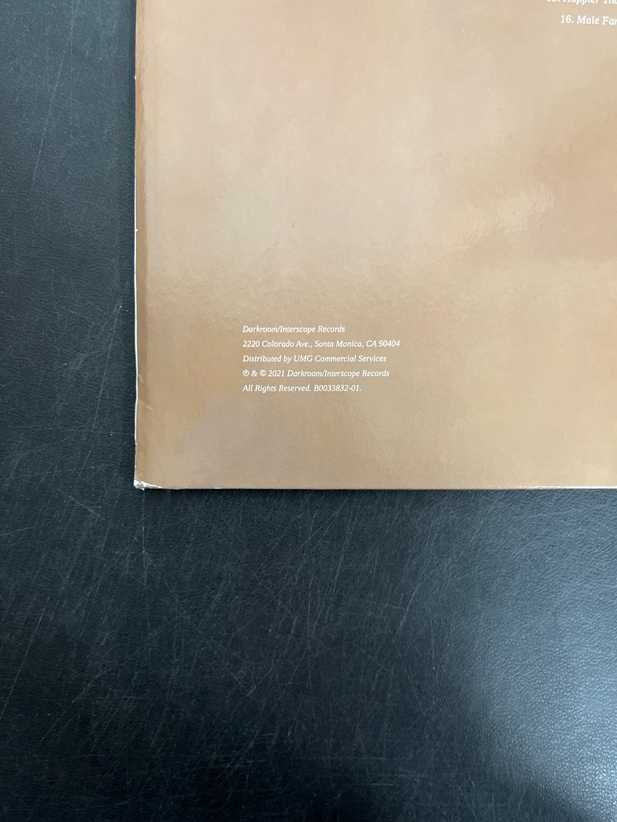 BACK_BL - Billie Eilish - Happier Than Ever LE Light Blue Etched Vinyl USED NOT TESTED