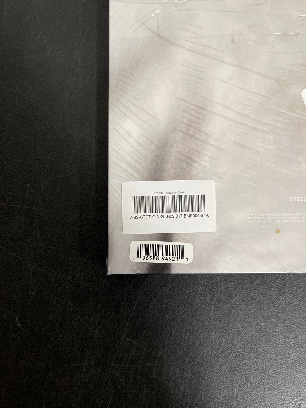 BACK_BL - Beyoncé - Cowboy Carter LE Vinyl USED NOT TESTED