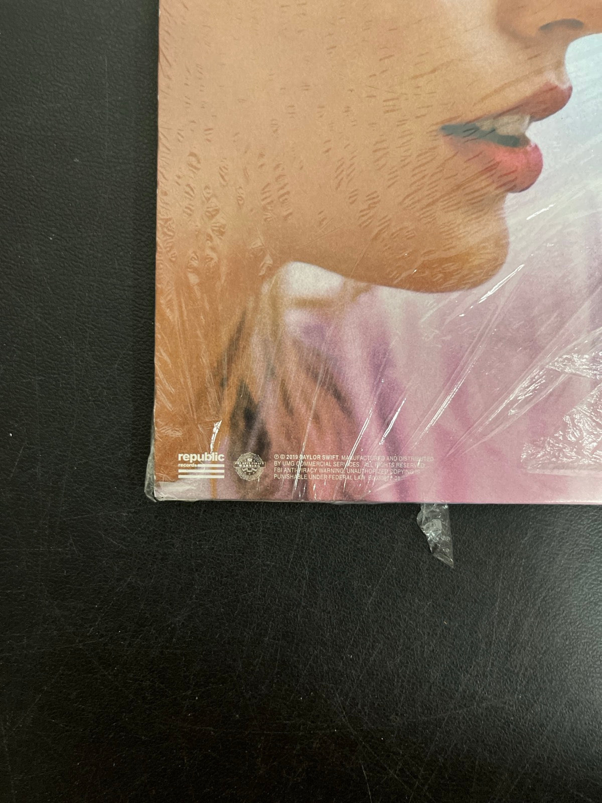 BACK_BL - Taylor Swift - Lover Pink/Blue Vinyl ReIssue USED NOT TESTED