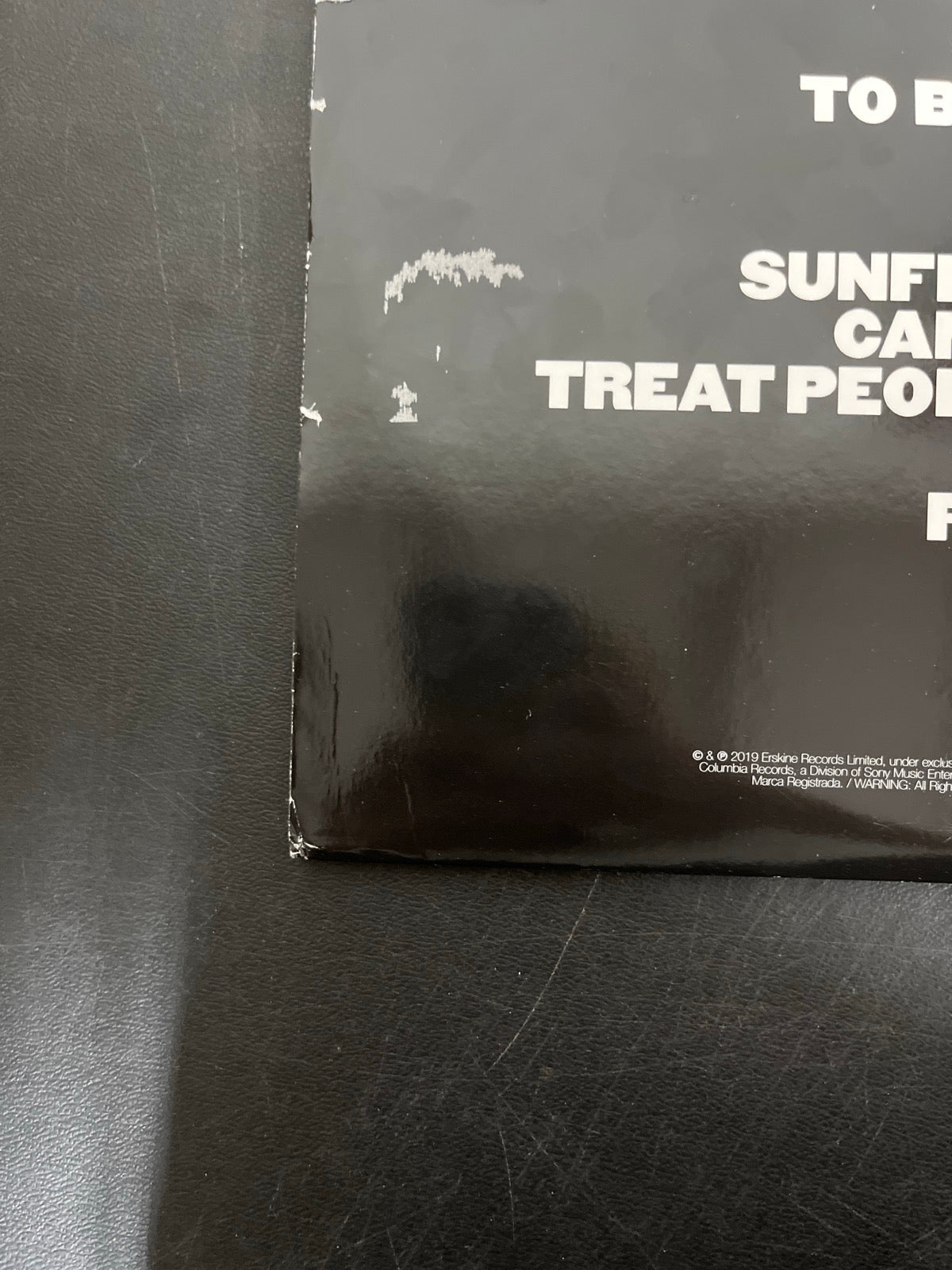 BACK_BL - Harry Styles - Fine Line LE Black & White Vinyl USED NOT TESTED