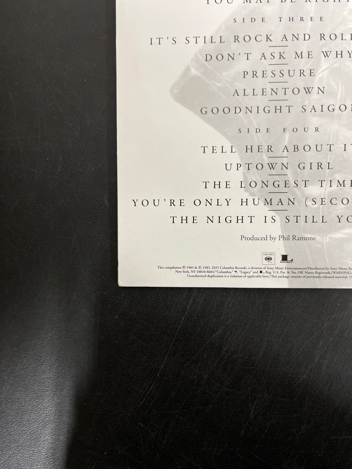 BACK_BL - Billy Joel - Greatest Hits, Volume I & II Black Vinyl USED NOT TESTED