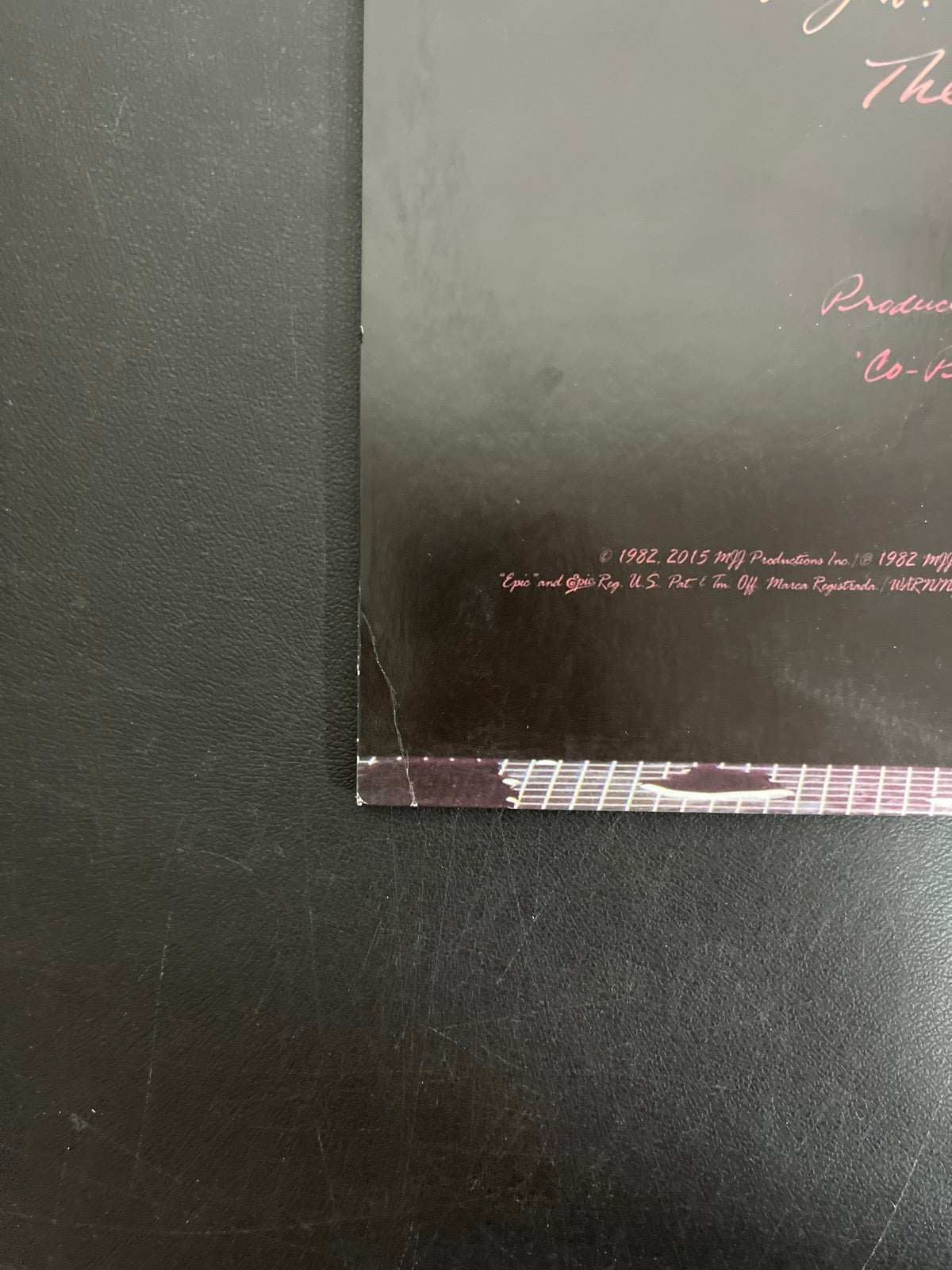BACK_BL - Michael Jackson - Thriller 40 Anniversary Ed. Vinyl USED NOT TESTED