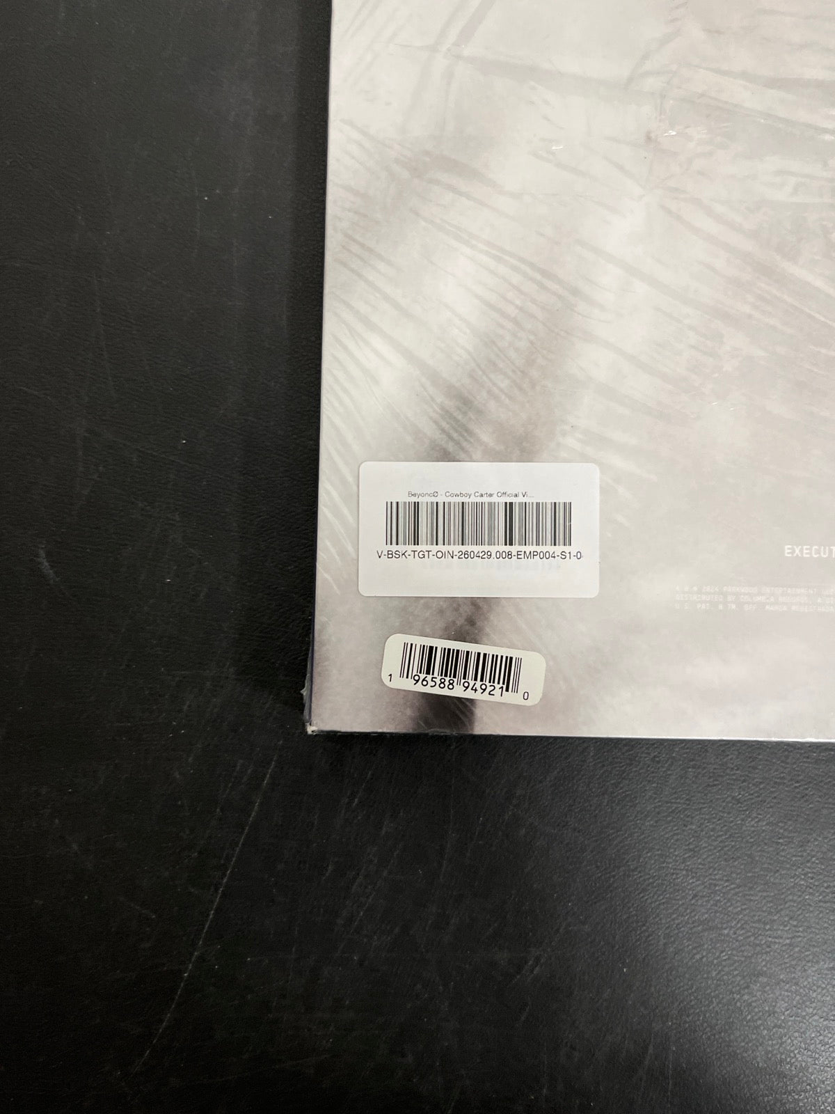 BACK_BL - Beyoncé - Cowboy Carter LE Vinyl USED NOT TESTED