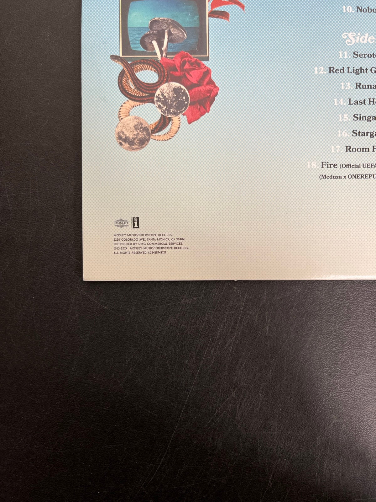 BACK_BL - OneRepublic - Artificial Paradise LE Blue Vinyl USED NOT TESTED