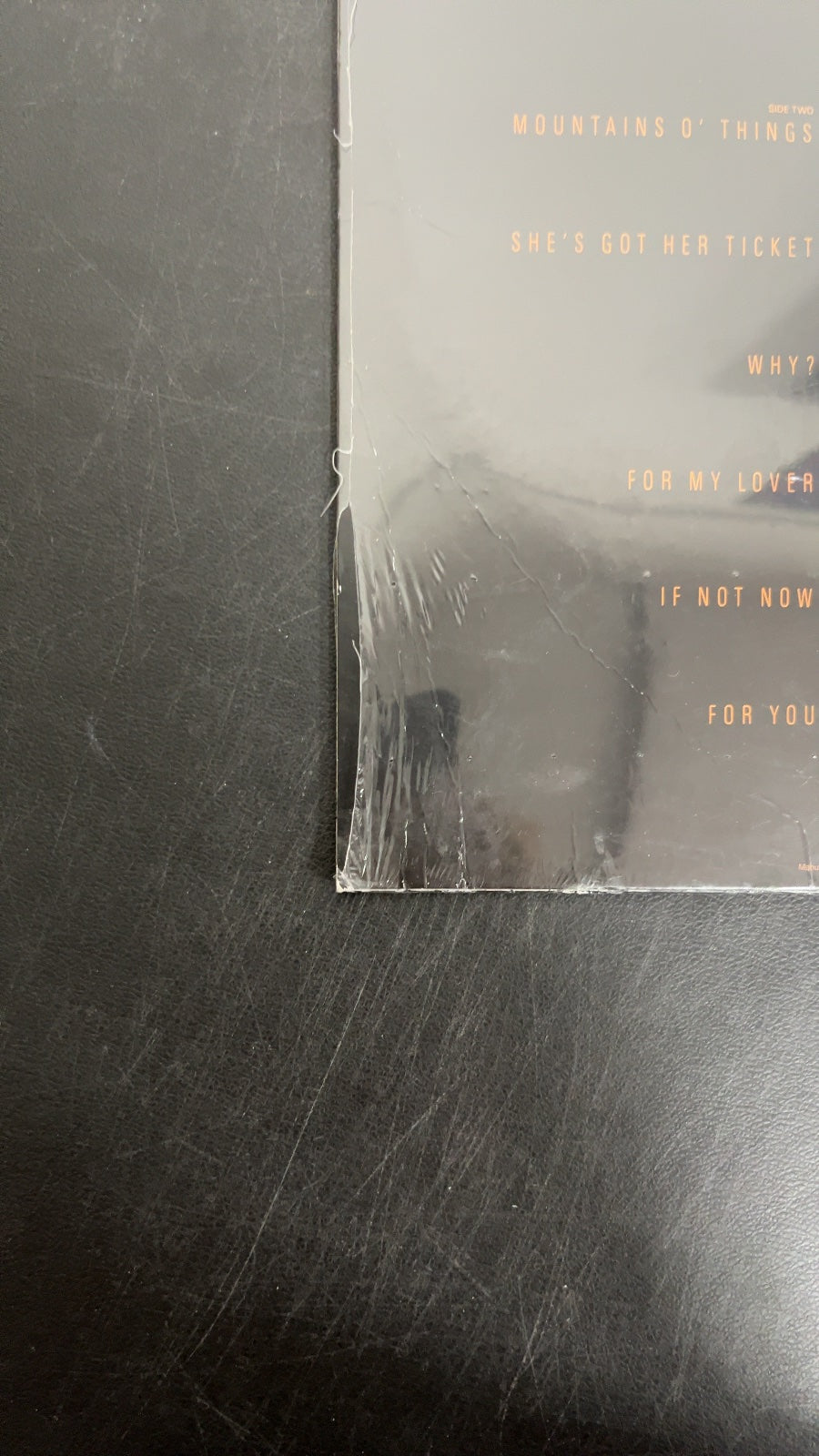 BACK_BL - Tracy Chapman - Tracy... Reissue Etched 180gm Remastered Vinyl USED NOT TESTED