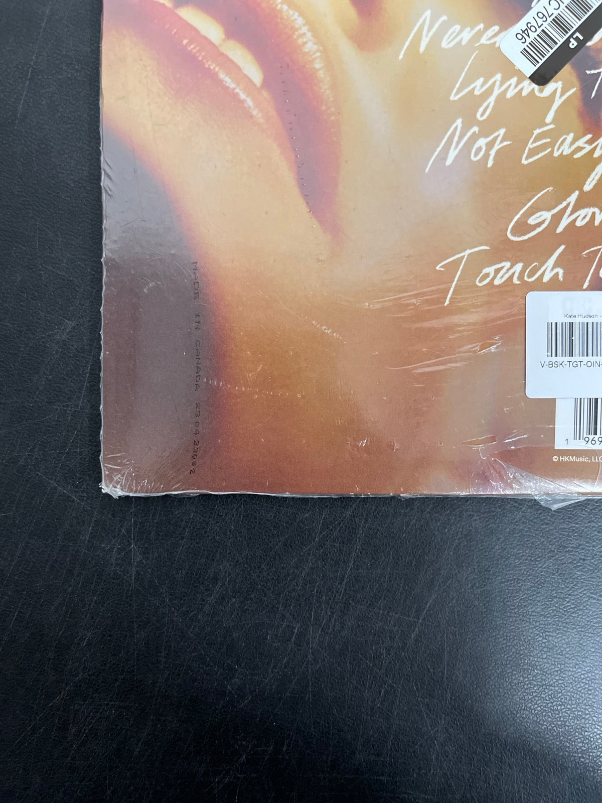 BACK_BL - Kate Hudson - Glorious LE Orange Vinyl USED NOT TESTED