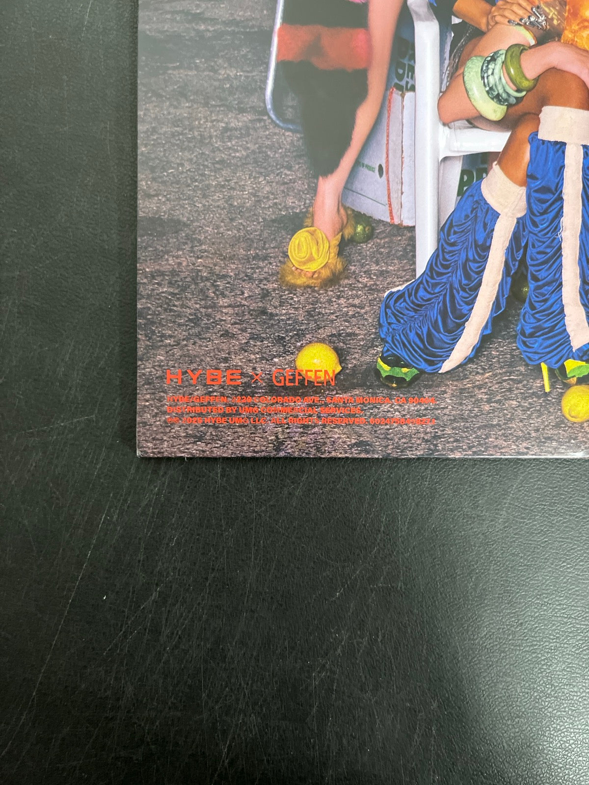 BACK_BL - KATSEYE - BEAUTIFUL CHAOS MisPrint Red Vinyl USED NOT TESTED