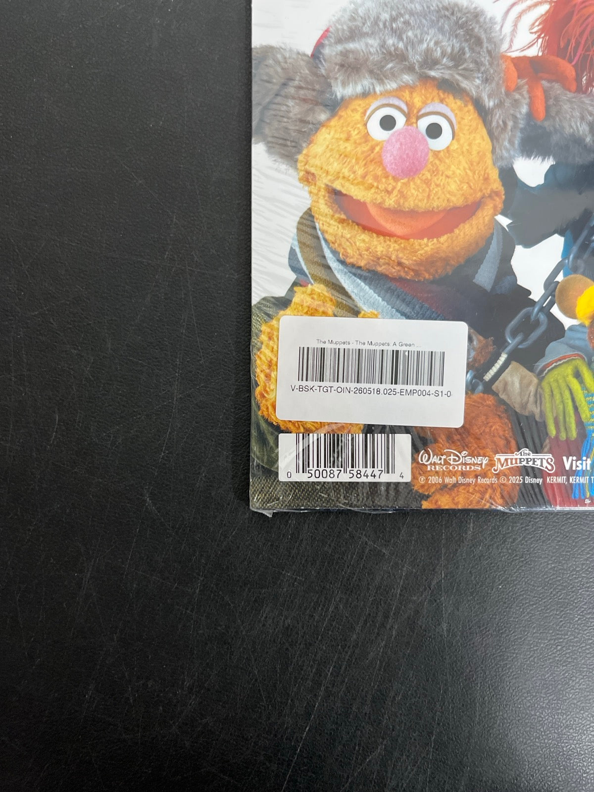 BACK_BL - The Muppets - A Green and Red Christmas LE Red Vinyl USED NOT TESTED