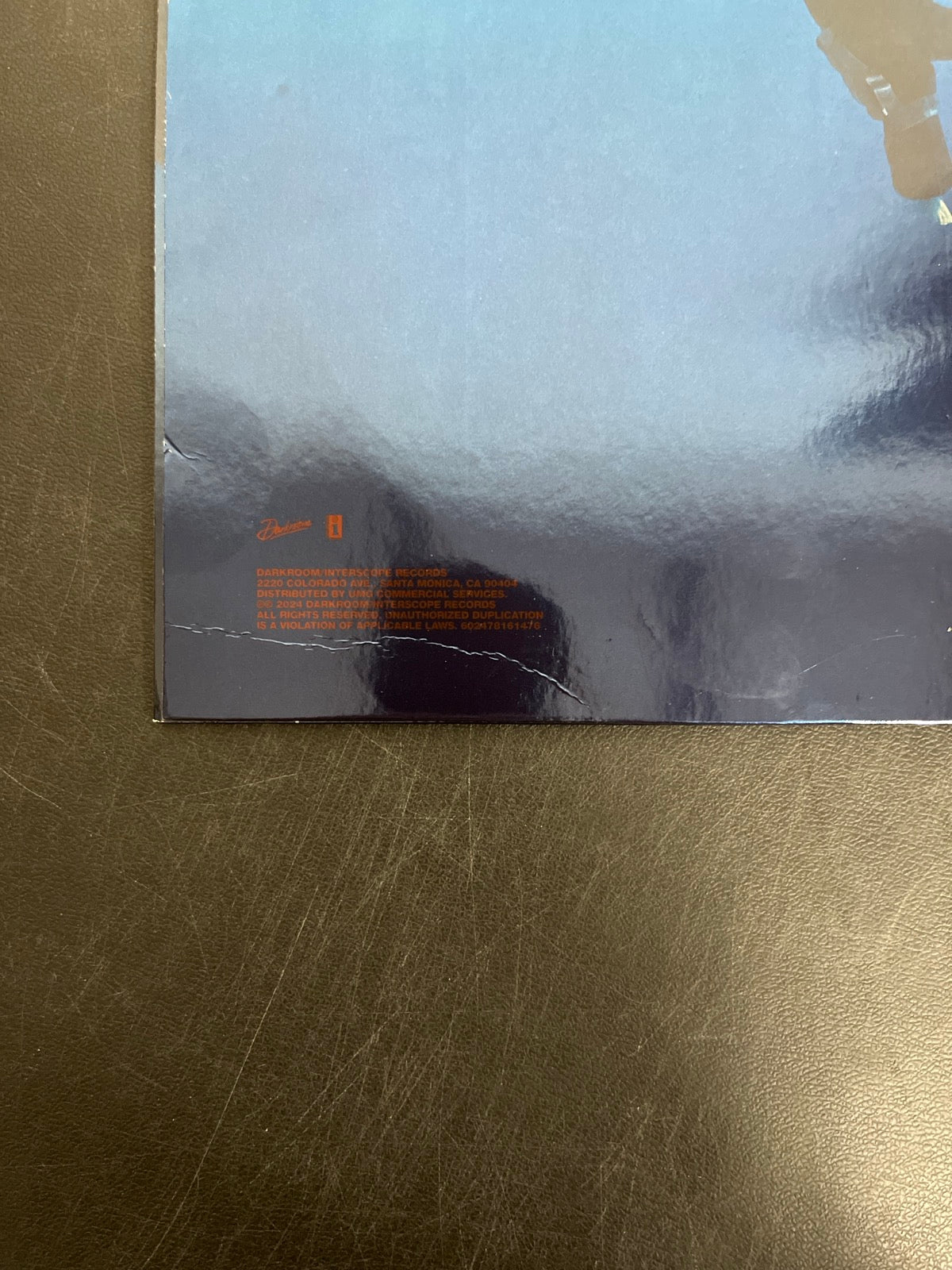 BACK_BL - Billie Eilish - Hit Me Hard And Soft LE Blue / Orange Vinyl USED NOT TESTED