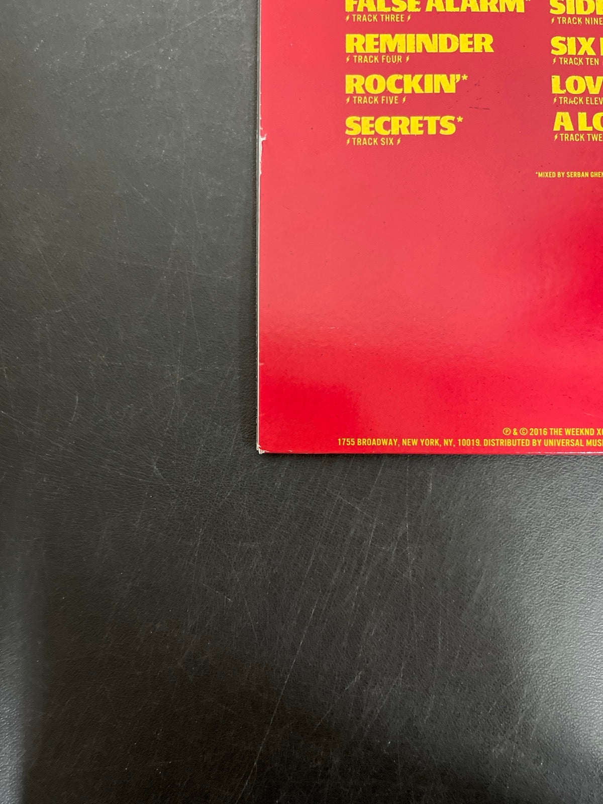 BACK_BL - The Weeknd - Starboy LE Blue Vinyl USED NOT TESTED