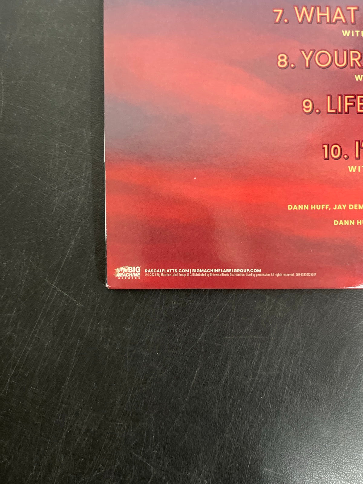 BACK_BL - Flatts Target Exclusive Refueled Edition Translucent Blue Vinyl USED NOT TESTED