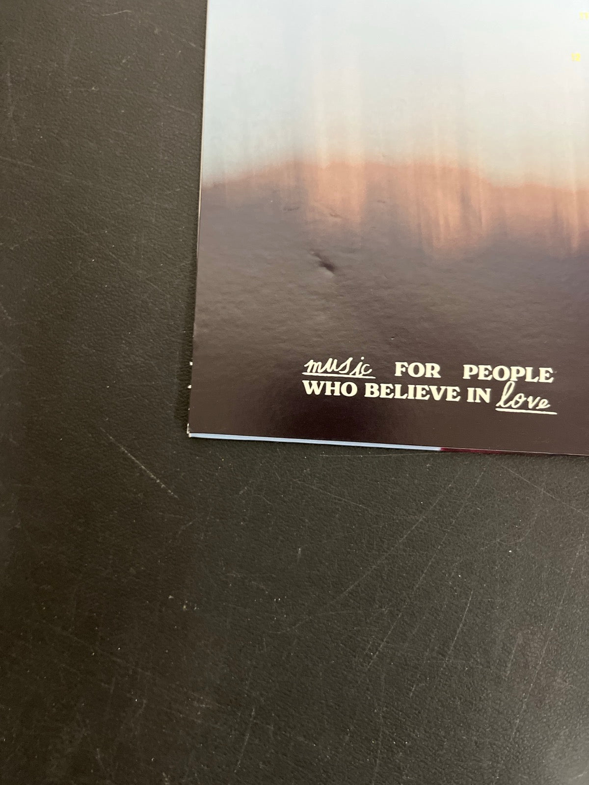 BACK_BL - Joe Jonas - Music for People Who Beli ... Target Exclusive Vinyl USED NOT TESTED