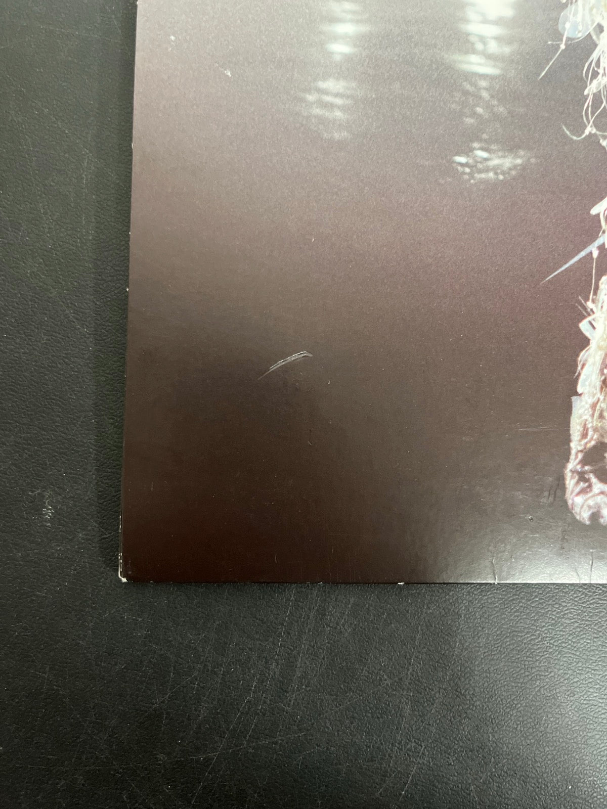 BACK_BL - Miley Cyrus - Something Beautiful LE Clear Vinyl USED NOT TESTED