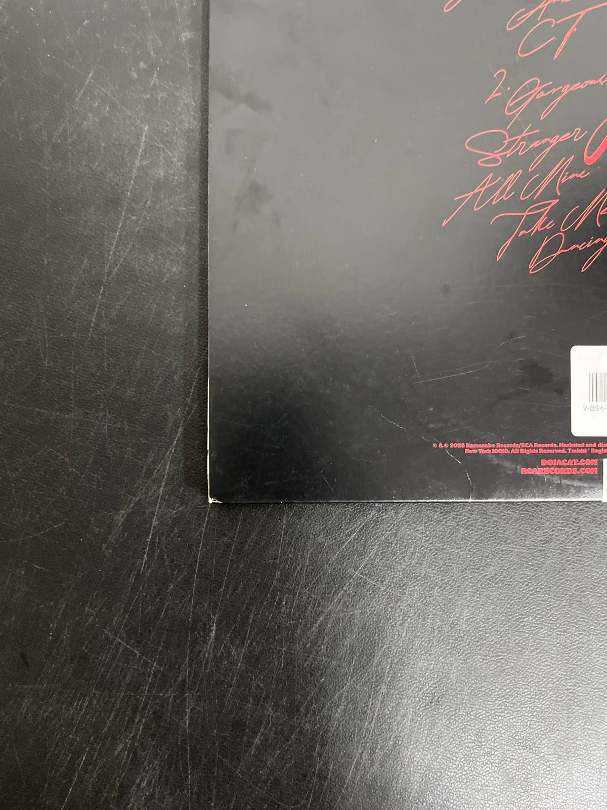BACK_BL - Doja Cat - Vie LE Magenta Vinyl USED NOT TESTED