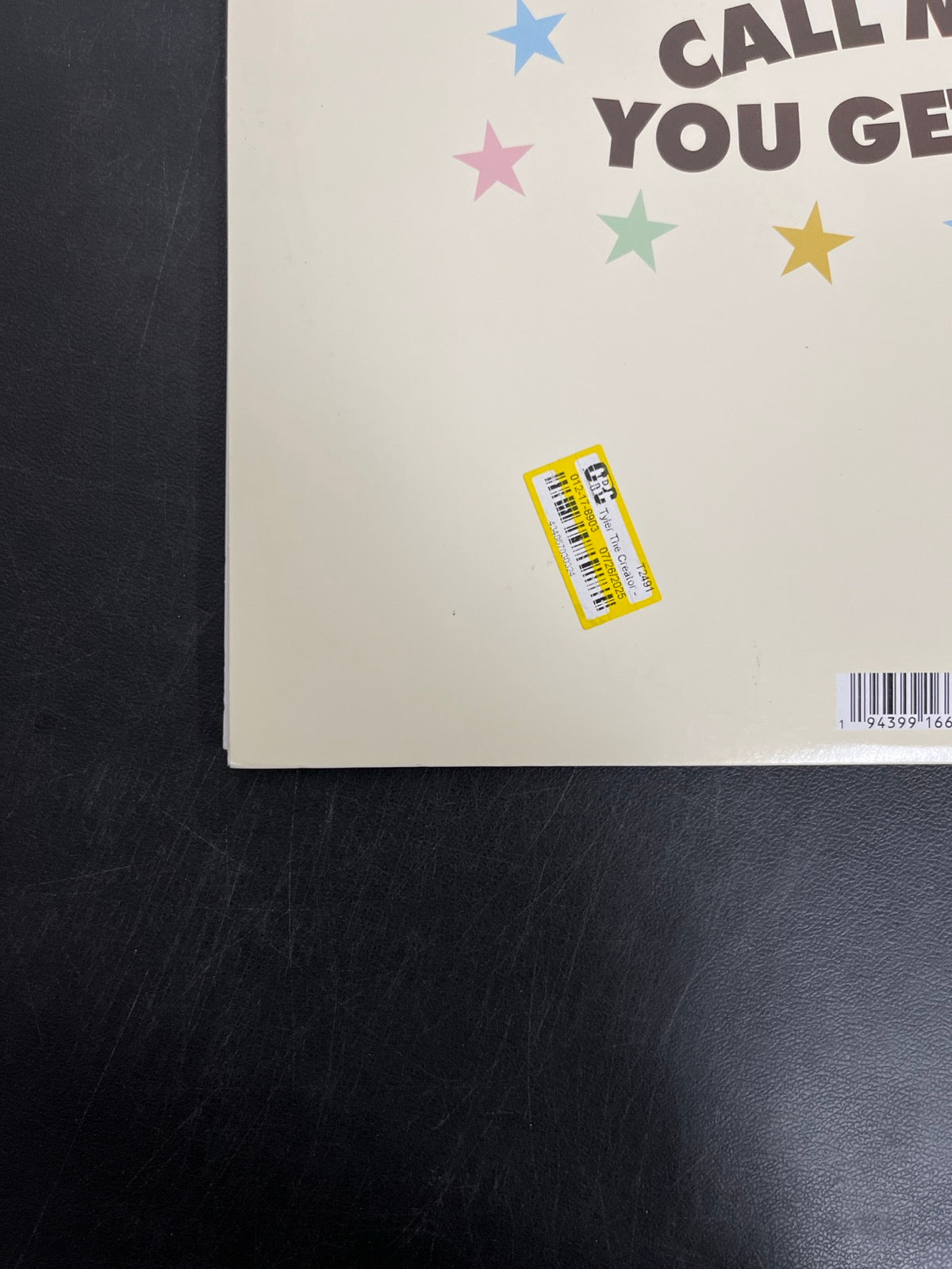 BACK_BL - Tyler, The Creator - Call Me If You ... Target Exclusive Vinyl USED NOT TESTED
