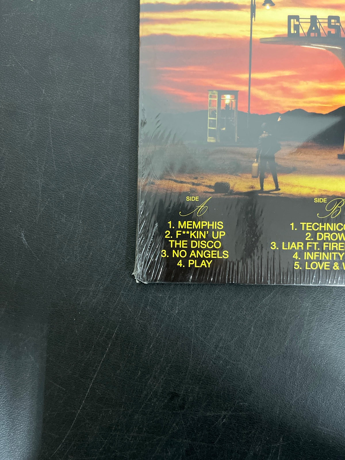 BACK_BL - Justin Timberlake - Everything I ...  Silver/Black Vinyl USED NOT TESTED