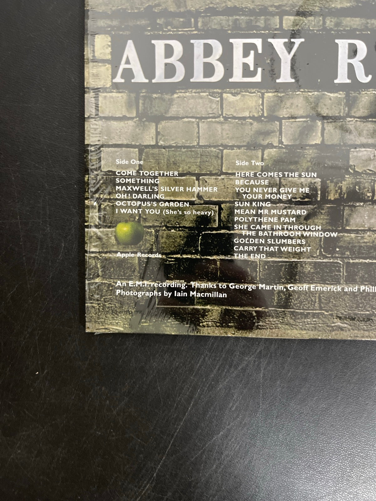 BACK_BL - The Beatles - Abbey Road LE 180gm Green Vinyl USED NOT TESTED