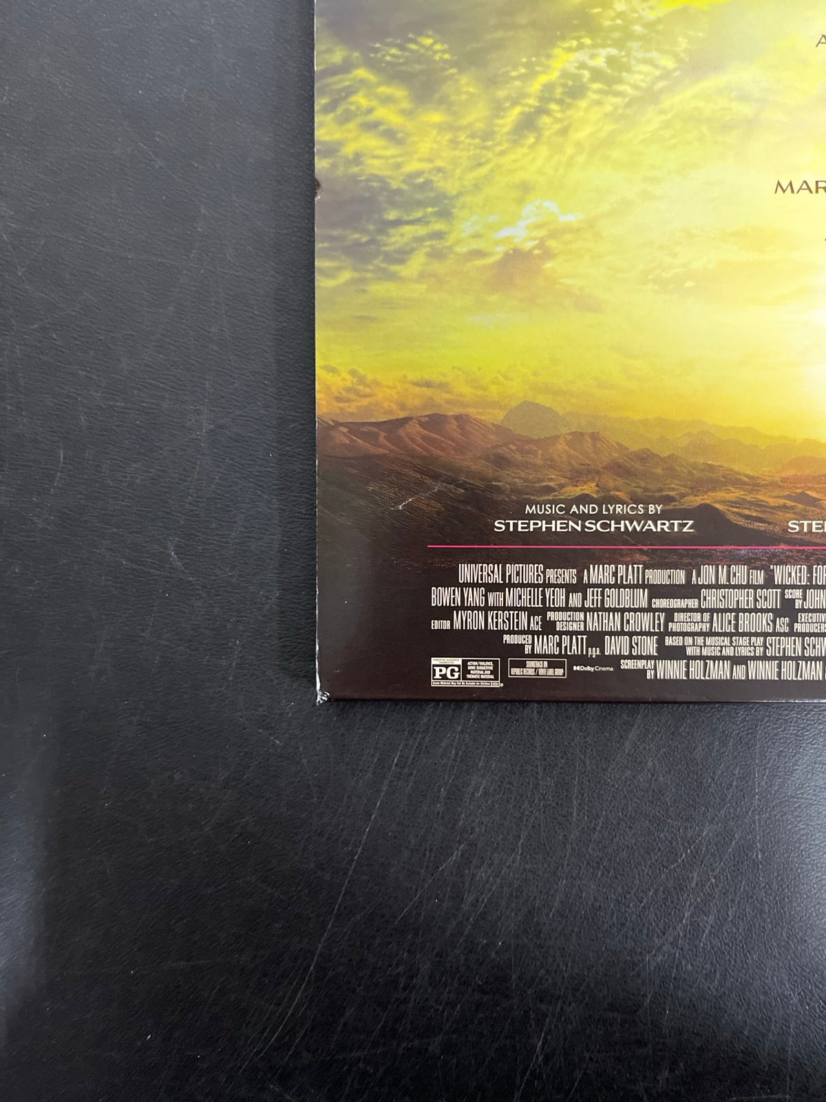 BACK_BL - Wicked: For Good OST LE Pink / Green Vinyl USED NOT TESTED