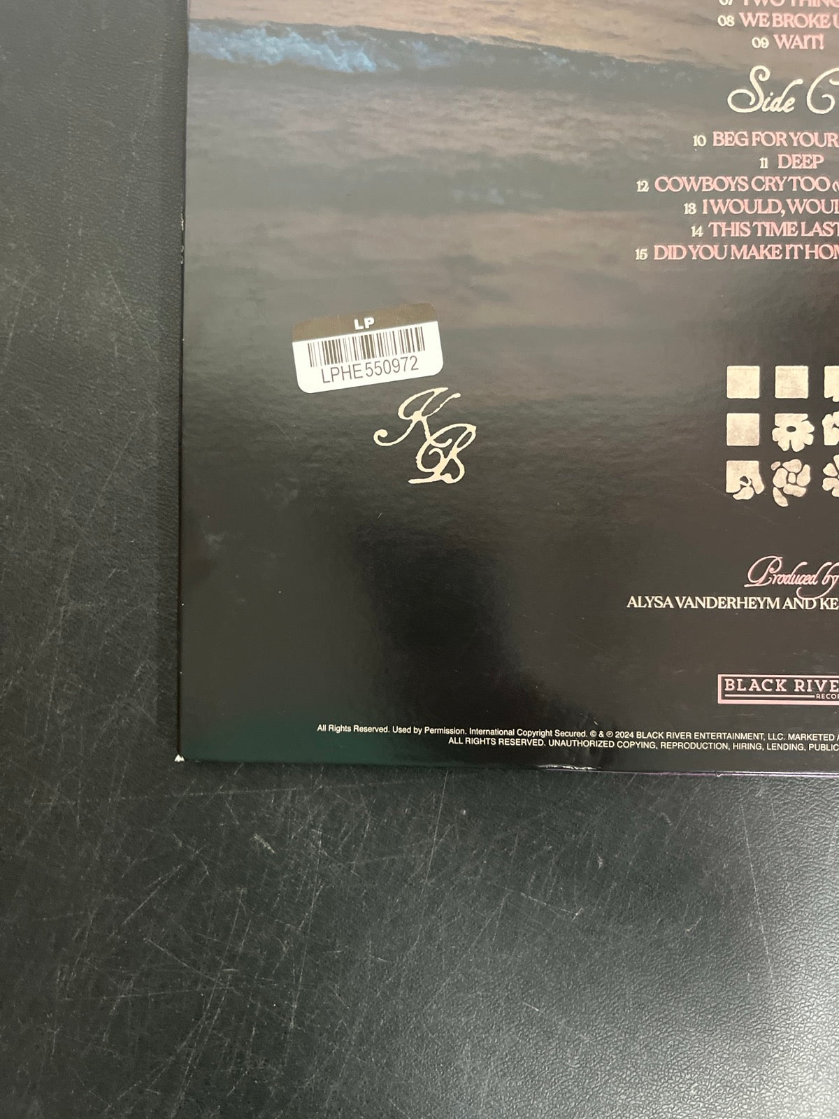 BACK_BL - Kelsea Ballerini - Patterns LE Uncharted Waters Vinyl USED NOT TESTED