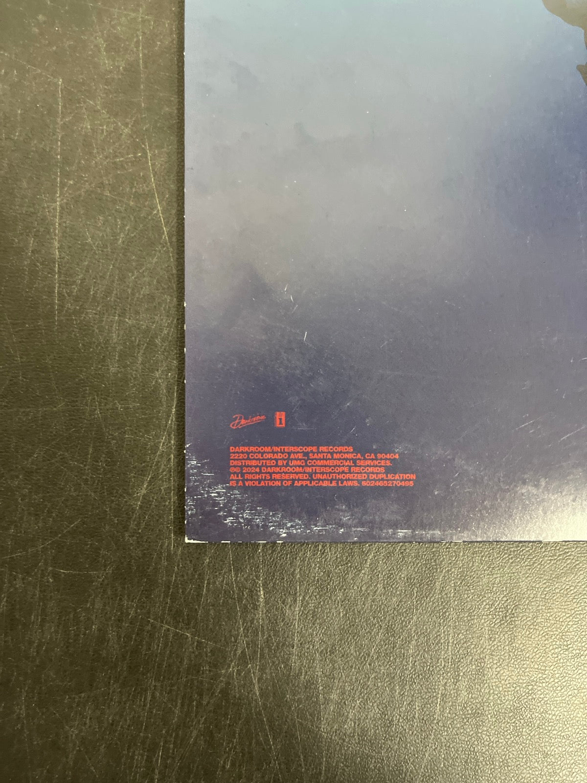 BACK_BL - Billie Eilish - Hit Me Hard And Soft LE Yellow Vinyl USED NOT TESTED