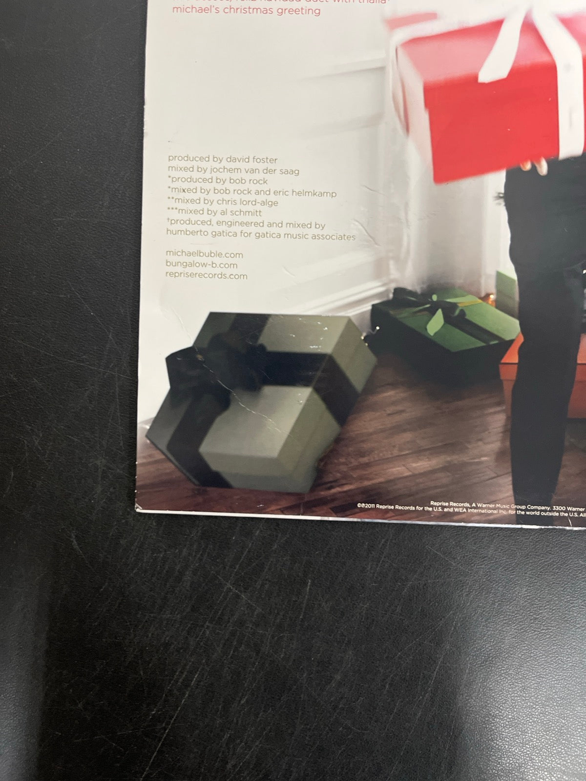 BACK_BL - Michael Bublé - Christmas LE Red Vinyl USED NOT TESTED