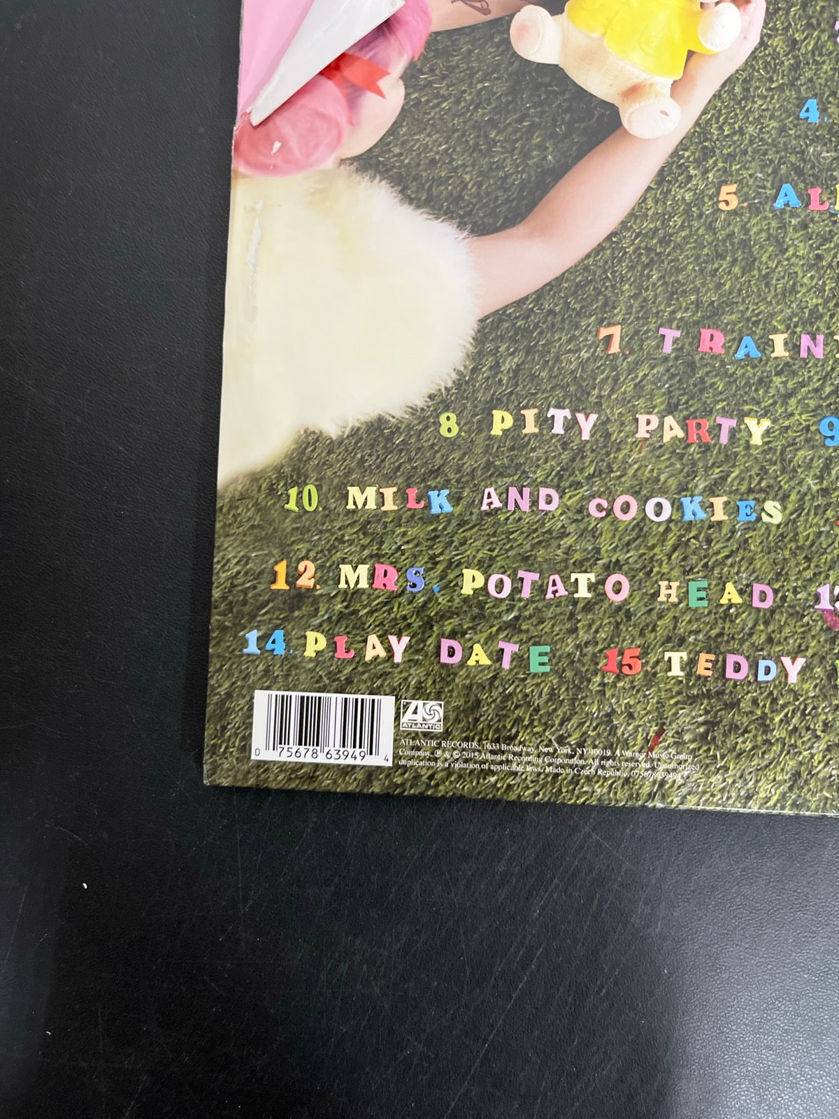 BACK_BL - Melanie Martinez - Cry Baby Deluxe Ed. Vinyl USED NOT TESTED