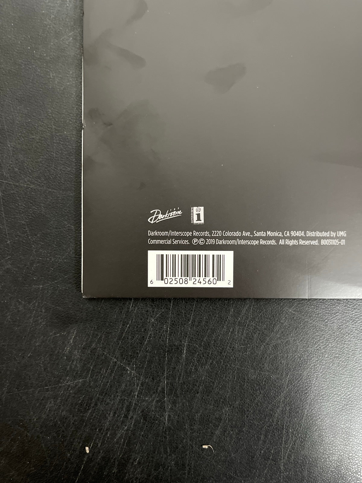 BACK_BL - Billie Eilish - WHEN WE ALL FALL ... LE Green Vinyl USED NOT TESTED