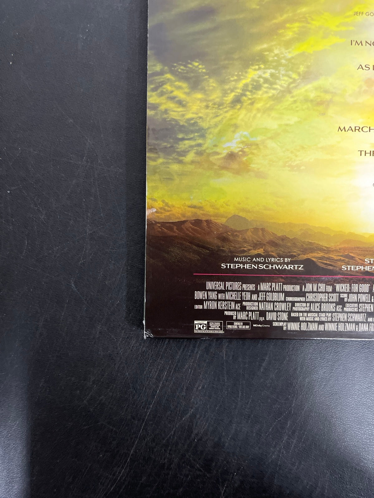 BACK_BL - Wicked: For Good OST LE Pink / Green Vinyl USED NOT TESTED