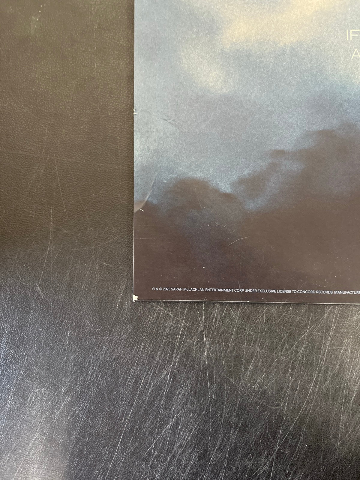 BACK_BL - Sarah McLachlan - Better Broken LE Electric Smoke Vinyl USED NOT TESTED