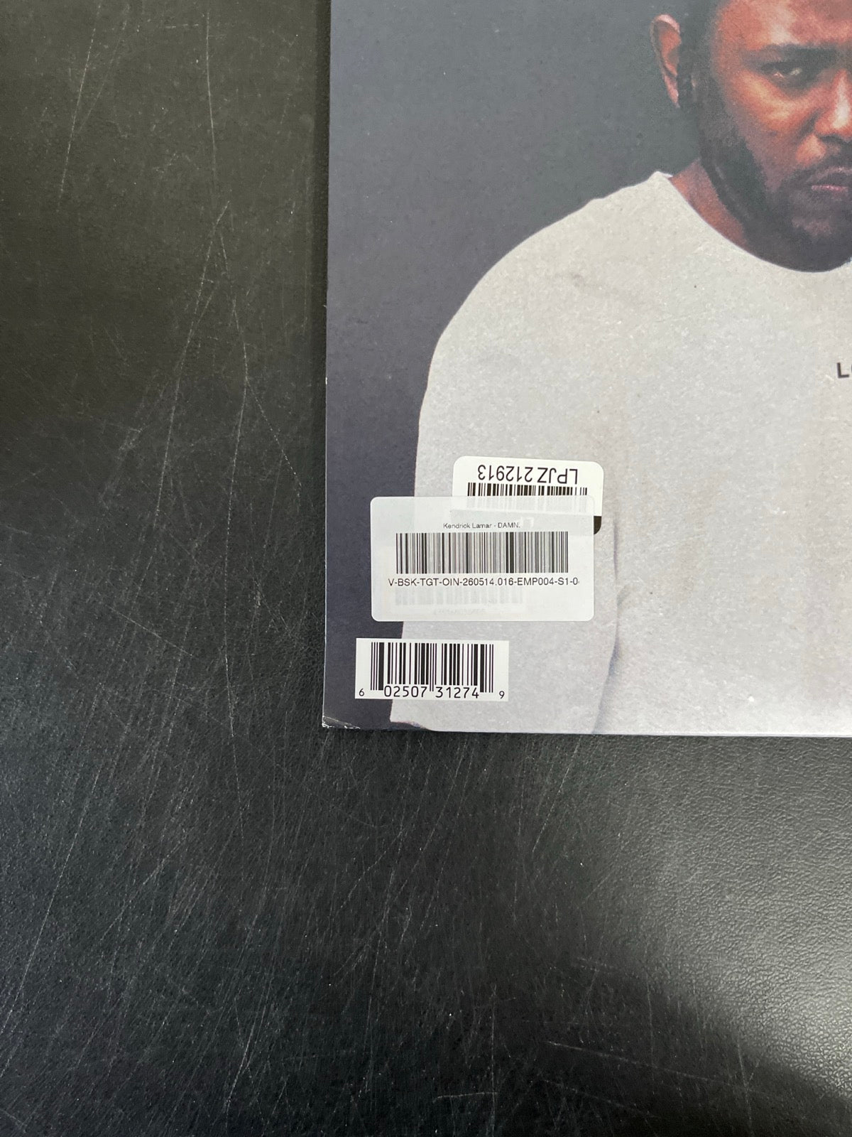 BACK_BL - Kendrick Lamar - DAMN. LE 180gm Green Vinyl USED NOT TESTED