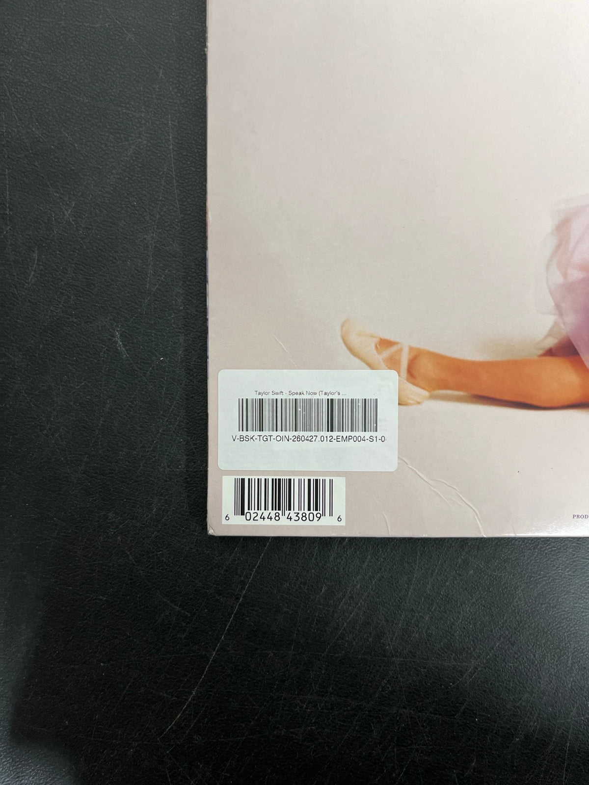 BACK_BL - Taylor Swift - Speak Now Taylor's Version LE Lilac Marble Vinyl USED NOT TESTED