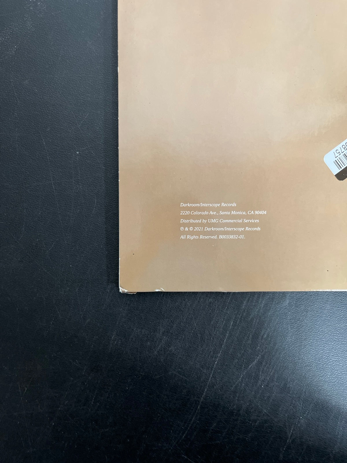 BACK_BL - Billie Eilish - Happier Than Ever LE Light Blue Etched Vinyl USED NOT TESTED