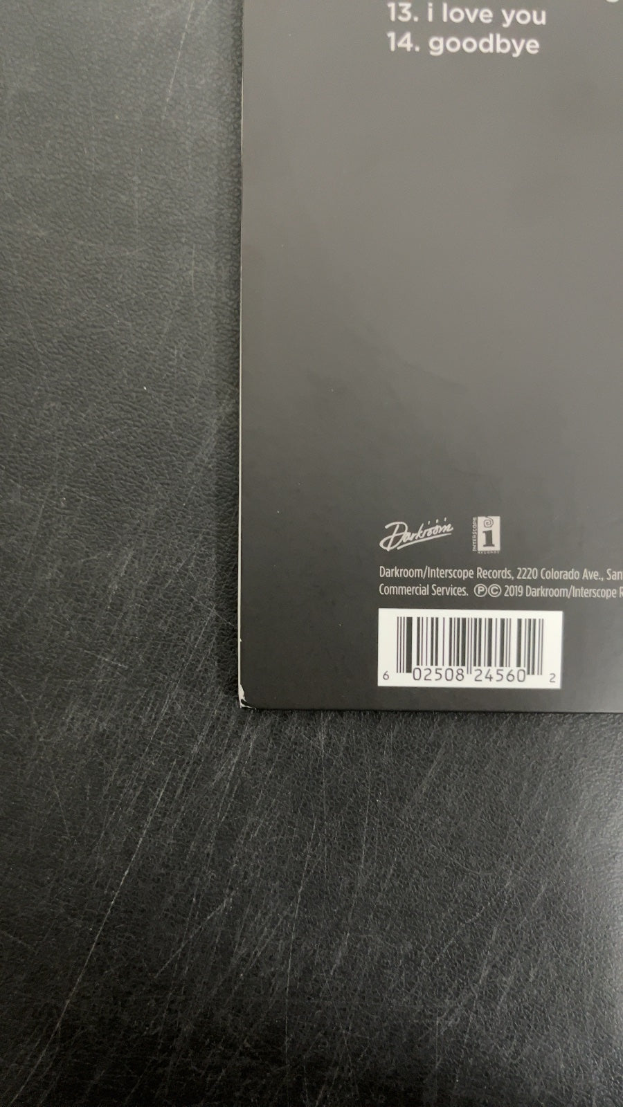 BACK_BL - Billie Eilish - WHEN WE ALL FALL ... LE Green Vinyl USED NOT TESTED