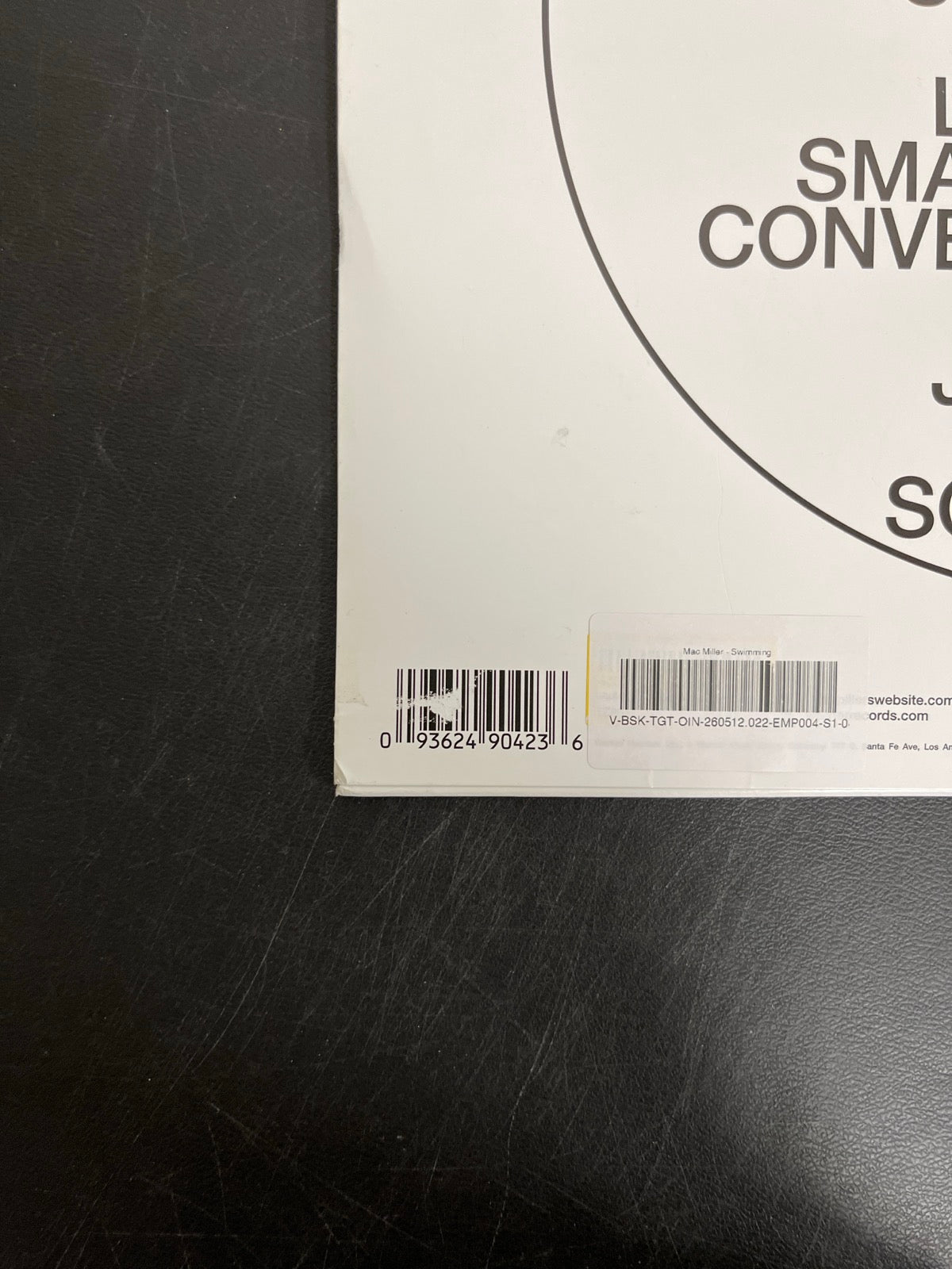 BACK_BL - Mac Miller - Swimming Black Vinyl USED NOT TESTED